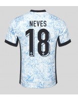 Portugalsko Ruben Neves #18 Venkovní Dres ME 2024 Krátký Rukáv